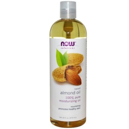 Now Foods, ソリューション、スイート・アーモンドオイル、16液量オンス (473 ml)