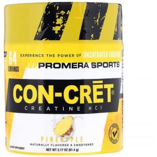 Promera Sports, Con-CretクレアチンHCl、パイナップル、2.17 oz (61.4 g)