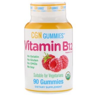 California Gold Nutrition, メチルB12メチルコバラミン、天然ラズベリー風味、1,500mcg、グミ90粒