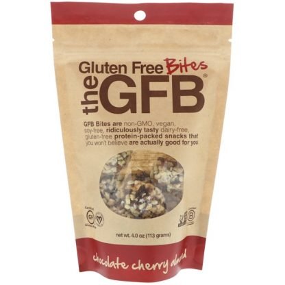 The GFB, グルテンフリーバイト、チョコレート・チェリー・アーモンド、 4 oz (113 g)