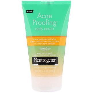 Neutrogena, アクニプルーフィング、デイリースクラブ、4.2 oz (119 g)