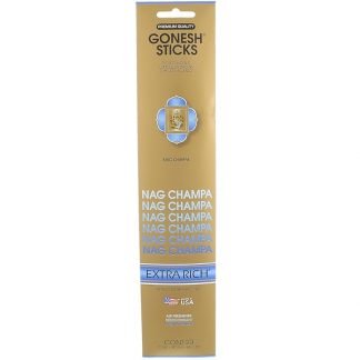 Gonesh, Extra Rich Incense Sticks, Nag Champa, 20 Sticks