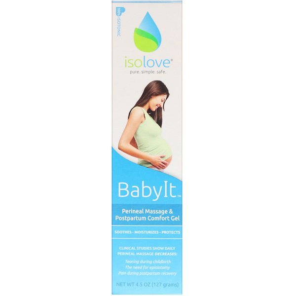 Fairhaven Health, BabyIt、会陰マッサージと分娩後コンフォートジェル、4.5オンス (127 g)