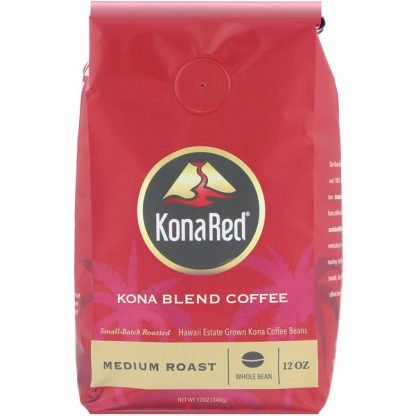 KonaRed , コナブレンドコーヒー、ミディアムロースト、焙煎、12オンス（340 g） (Discontinued Item)
