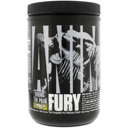 Universal Nutrition, アニマルフューリー、レモネード、489.9g