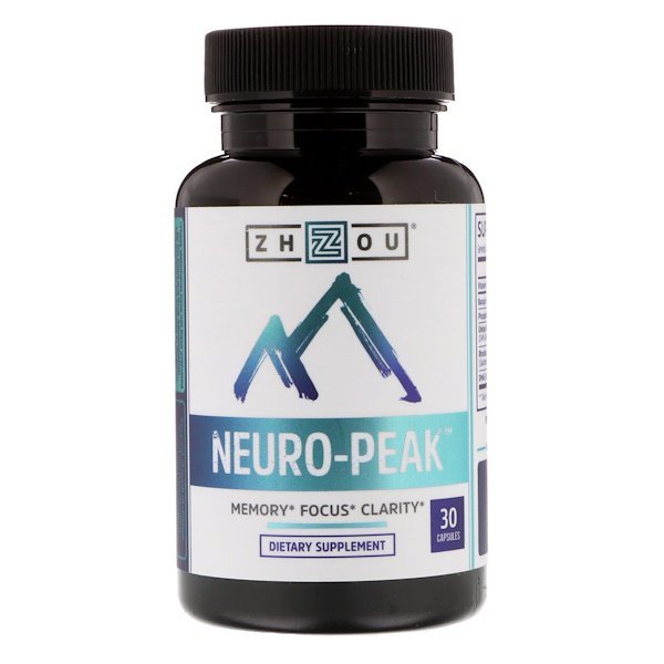Zhou Nutrition, ニューロピーク(Neuro-Peak)、カプセル30錠