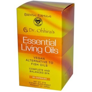 Dr. Ohhira's, エッセンシャル リビング オイル、60カプセル