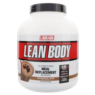 Labrada Nutrition, リーンボディ、高タンパク・ミールリプレイスメントシェイク、チョコレート、4.63ポンド (2100 g)