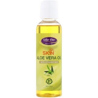 Life-flo, アロエベラオイル、4 fl oz (118 ml)