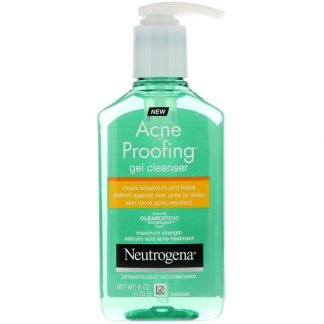 Neutrogena, アクニプルーフィング、ジェルクレンザー、6 oz (170 g)