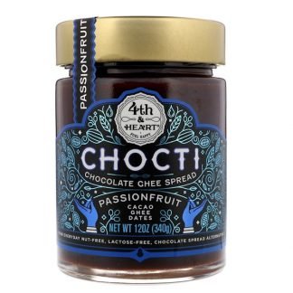 4th & Heart, チョクティ・チョコレートギースプレッド、パッションフルーツ、12オンス (340 g)