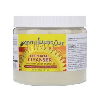 Ancient Healing Clay, ディープフェイシャルクレンザー、16オンス (454 g)