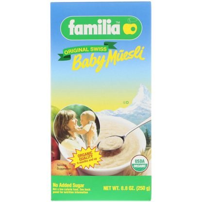 Familia, ベビーミューズリー、オリジナルスイス、8.8 oz (250 g)