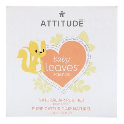 ATTITUDE, Baby Leavesサイエンス、ナチュラル空気清浄、ナシネクター、8オンス (227 g)