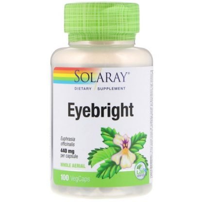 Solaray, アイブライト、440mg、植物性カプセル100錠