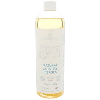Puracy, 天然洗濯洗剤、フレッシュリネン、24 fl oz (710 ml)