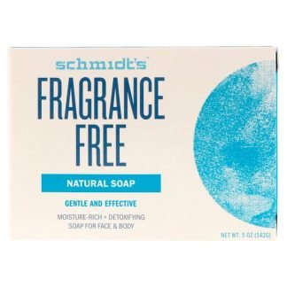 Schmidt's Naturals, Natural Soap, Fragrance Free, 5 oz (142 g) (Discontinued Item)