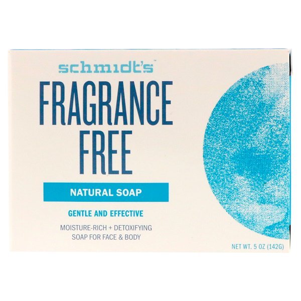 Schmidt's Naturals, Natural Soap, Fragrance Free, 5 oz (142 g) (Discontinued Item)