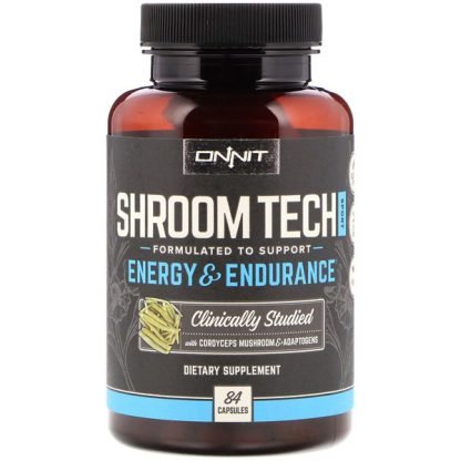 Onnit, シュルームテクスポーツ、エネルギー & 持久力、84カプセル