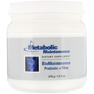 Metabolic Maintenance, BioMaintenance、プレバイオテック + ファイバー、13.3オンス (378 g)