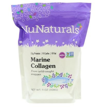 NuNaturals, マリーンコラーゲン、11オンス (308 g)