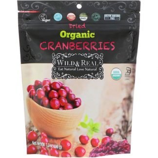 Nature's Wild Organic, 野生 & リアル、乾燥、オーガニッククランベリー、3.5オンス (100 g) (Discontinued Item)