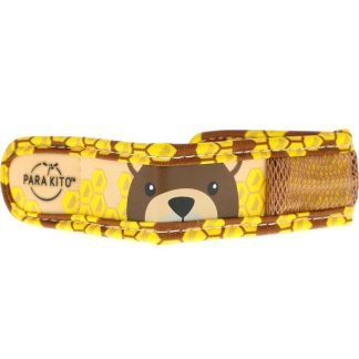 Para'kito, 蚊よけバンド + 2ペレット、子供用、ヒグマ、3個セット (Discontinued Item)