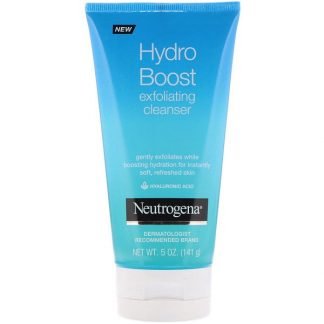 Neutrogena, ハイドロブースト、角質除去クレンザー、5 oz (141 g)