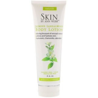 Skin By Ann Webb, ボディローション、ジャスミンサンダルウッド、8 fl oz