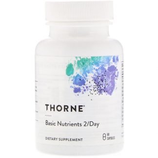Thorne Research, ベーシックニュートリアント、1日2カプセル、60カプセル
