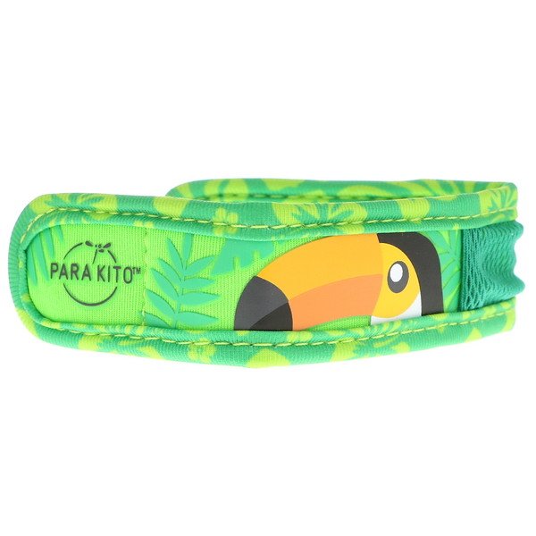 Para'kito, 蚊よけバンド + 2ペレット、子供用、オレンジビーク、3個セット