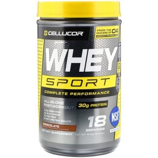 Cellucor, ホエイスポーツコンプリートパフォーマンス、チョコレート、30.8 oz (873 g)