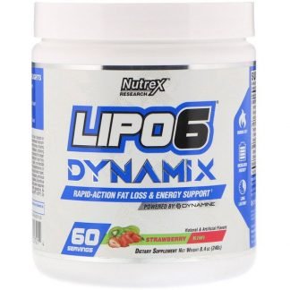 Nutrex Research, リポ6ダイナミクス、ストロベリーキウイ、8.4 oz (240 g)