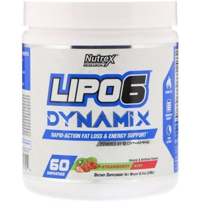 Nutrex Research, リポ6ダイナミクス、ストロベリーキウイ、8.4 oz (240 g)