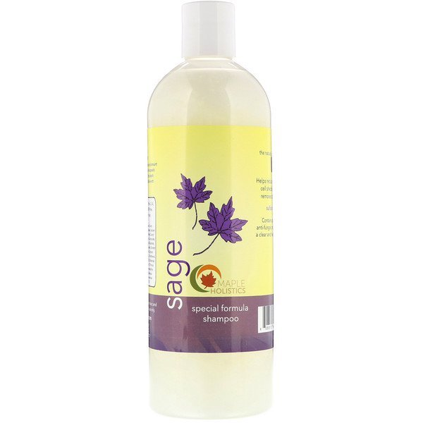 Maple Holistics, セージ、スペシャルフォーミュラシャンプー、473ml(16oz)
