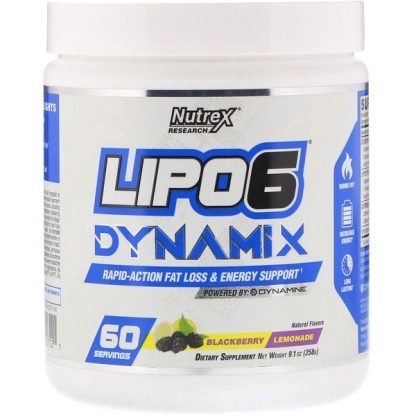Nutrex Research, リポ6ダイナミクス、ブラックベリーレモネード、9.1 oz (258 g)