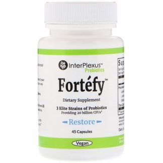 InterPlexus , フォーティファイ、200億CFU、45カプセル
