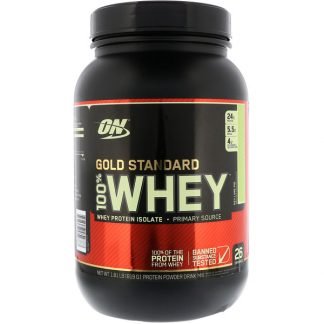 Optimum Nutrition, ゴールドスタンダード、100%ホエイ、キーライムパイ、1.81 lb (819 g) (Discontinued Item)