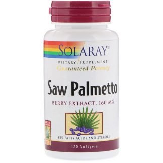Solaray, ソーパルメットベリーエキス、160mg、ソフトゲル120個 (Discontinued Item)