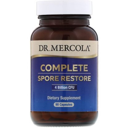 Dr. Mercola, コンプリート スポアレストア、40億CFU、90粒