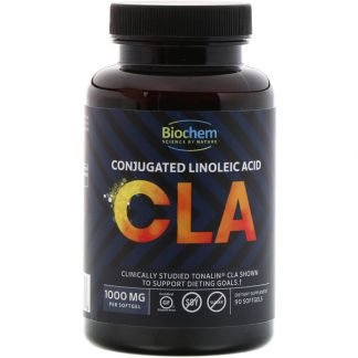 Biochem, CLA、1000 mg、90ソフトジェル