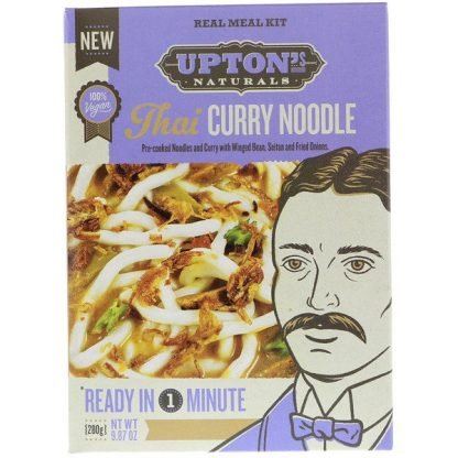 Upton's Naturals, 本格ミールキット、タイカレーヌードル、9.87 oz (280 g)