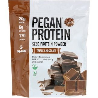 Julian Bakery, Peganプロテイン、シードプロテインパウダー、トリプルチョコレート、2 lbs (907 g)