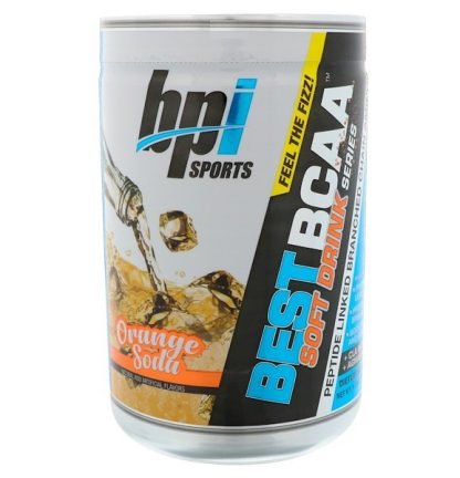 BPI Sports, ベストBCAAソフトドリンクシリーズ、オレンジソーダ、11.64 oz (330 g)