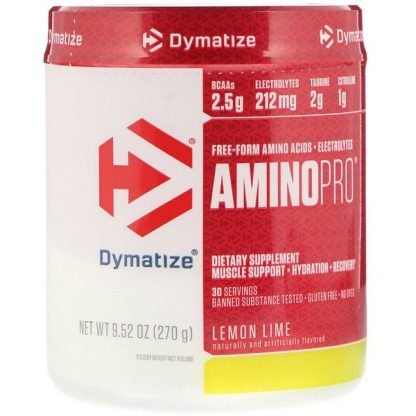 Dymatize Nutrition, アミノプロ、レモンライム、9.52 oz (270 g)