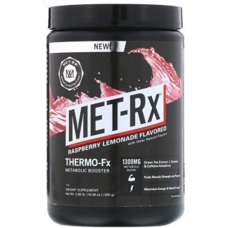MET-Rx, サーモ-Fx メタボリックブースター、ラズベリーレモネード、10.58 oz (300 g)