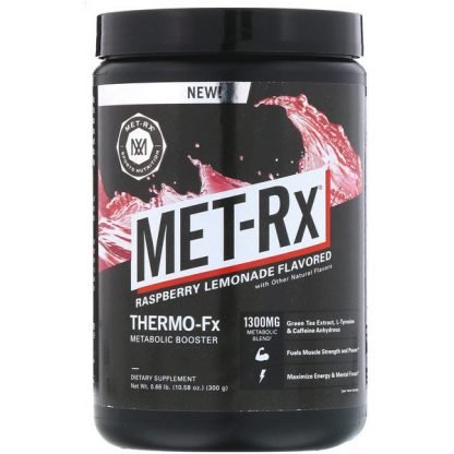 MET-Rx, サーモ-Fx メタボリックブースター、ラズベリーレモネード、10.58 oz (300 g)