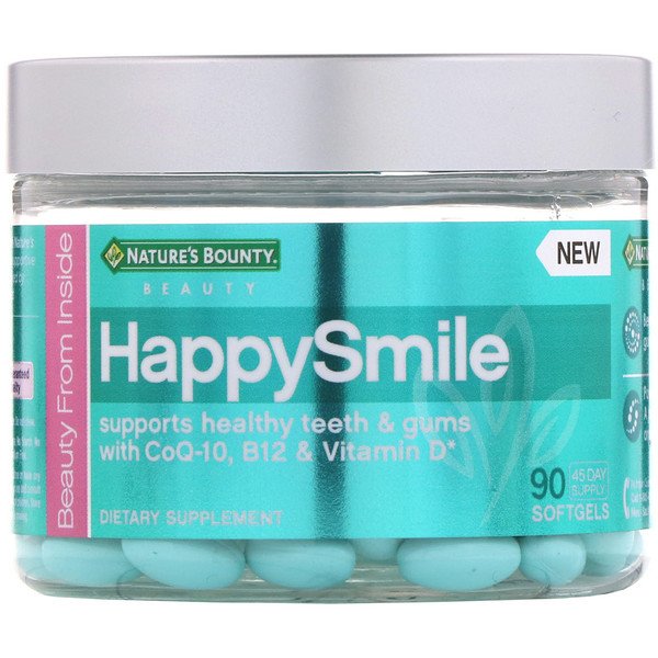 Nature's Bounty, HappySmile、90ソフトジェル