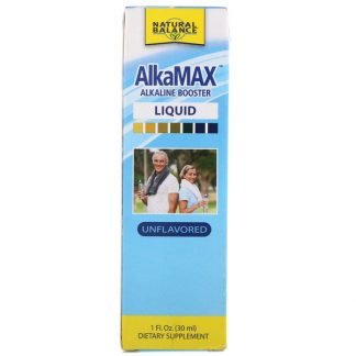 Natural Balance, アルカマックス、アルカリブースター・リキッド、無香料、1液量オンス (30 ml)