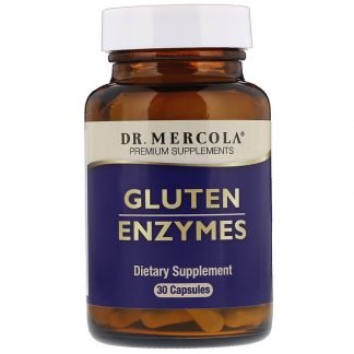 Dr. Mercola, Gluten Enzymes, 30 Capsules
